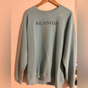 Seaside Comfort Color Sweatshirt size L